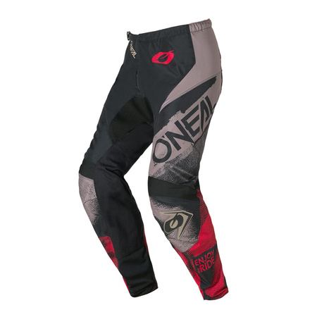 Spodnie O'Neal Element Roller gray/red