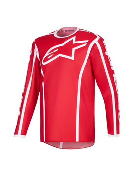 Bluza Alpinestars Fluid Apex red/white