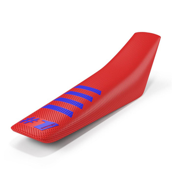 Poszycie siedzenia OneGripper Ribbed red/blue