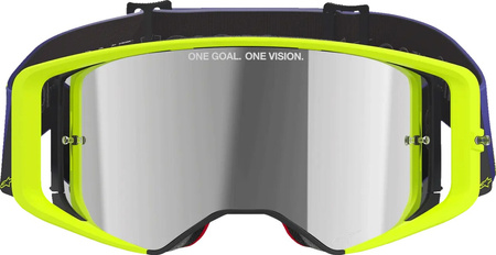 Gogle Alpinestars Supertech Vision Corp purpl/yel