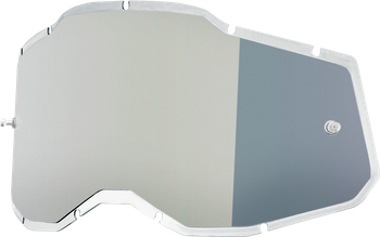 Szyba do gogli 100% Strata 2 / Accuri 2/ Racecraft 2 Injected silver