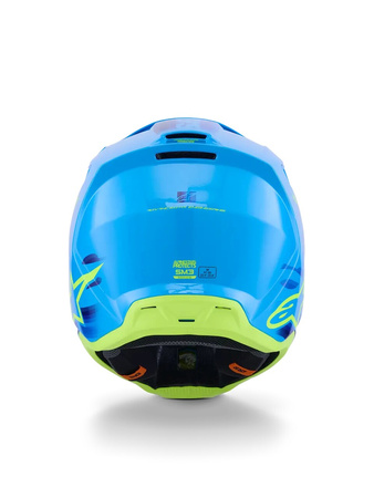 Kask Alpinestars S-M3 Force blue/cyan