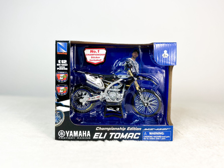 Model motocykla Yamaha YZ450F Eli Tomac #3 1:12 New Ray