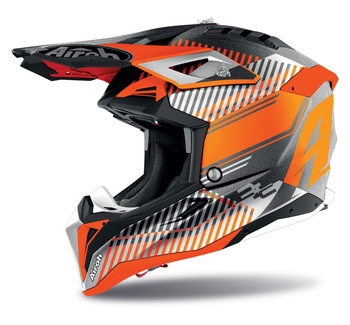 Kask Airoh Aviator 3 Wave orange matt