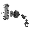Uchwyt Ram Mount Quick Grip z tłumikiem na telefon z podstawą U-Bolt