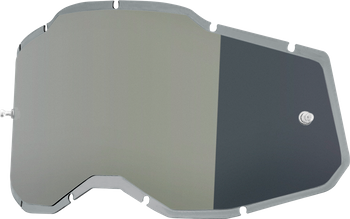 Szyba do gogli 100% Strata 2 / Accuri 2/ Racecraft 2 Injected mirror silver