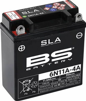 Akumulator BS Battery SLA AGM 6N11A-4A 6V 90A 11,6Ah
