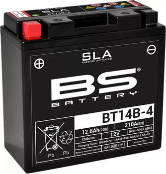 Akumulator BS Battery SLA AGM BT14B-4 12V 210A 12,6Ah