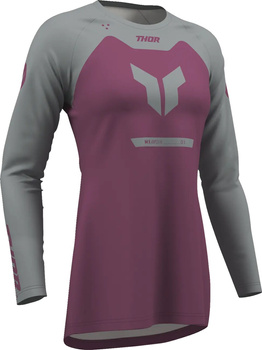 Bluza damska Thor Ridemode Menace gray/purple