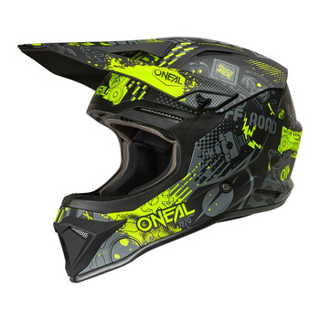 Kask Juniorski O'Neal 1SRS Vibrant black/yellow