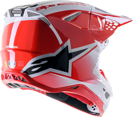 Kask Alpinestars SM10 Supertech M10 Unit white/red