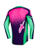 Bluza Alpinestars Techstar Nomur purple/green/pink