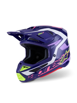 Kask Alpinestars S-M7 Deed purple/pink