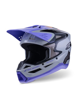 Kask Alpinestars S-M3 Jettson Lawrence gra/pur