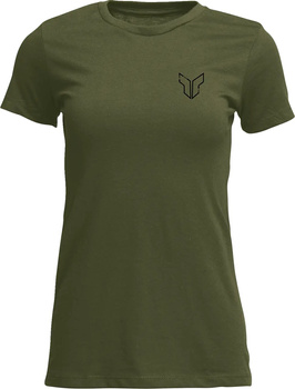 Koszulka damska T-Shirt Thor Patched Up military green