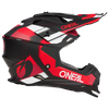 Kask O'Neal 2SRS Spyde black/red/white matt