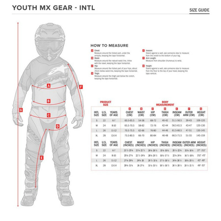 Stabilizator karku Juniorski Alpinestars Sequence red