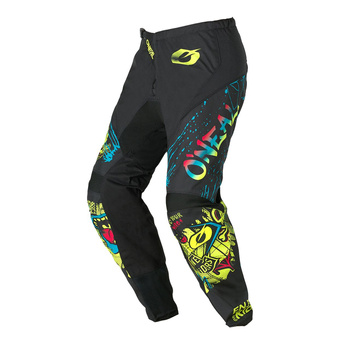 Spodnie juniorskie O'Neal Element Rancid black/yellow