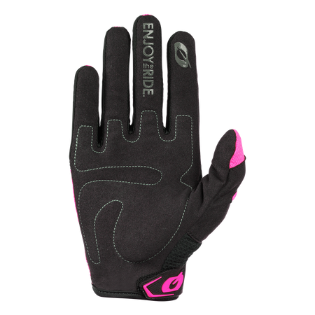 Rękawice O'Neal Women's Element Racewear black/pink