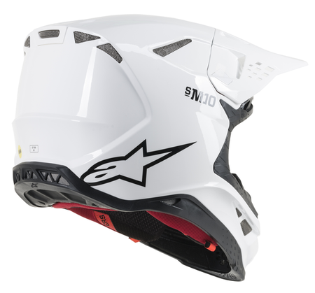 Kask Alpinestars SM10 Supertech M10 Solid white