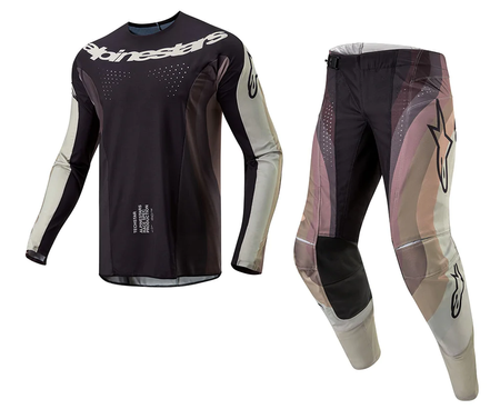 Zestaw Alpinestars Techstar Pneuma sand/iron/gray