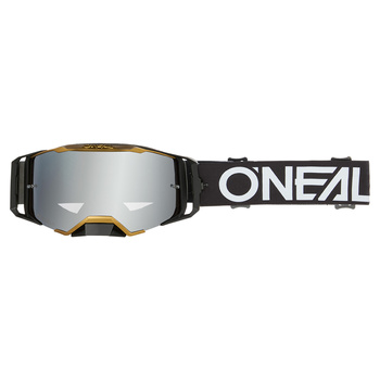 Gogle O'Neal B-33 Hexa black/gold silver mirror