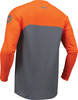 Bluza juniorskie Thor Ridemode Menace charcoal/orange