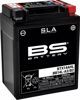 Akumulator BS Battery SLA AGM BTX14AHL / BB14L-A2/B2 12V 210A 14,7Ah