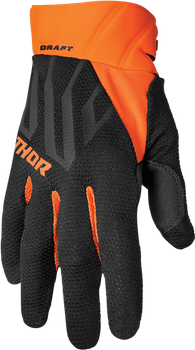 Rękawice Thor Draft black/orange