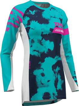 Bluza damska Thor Launchmode Bleach white/aqua