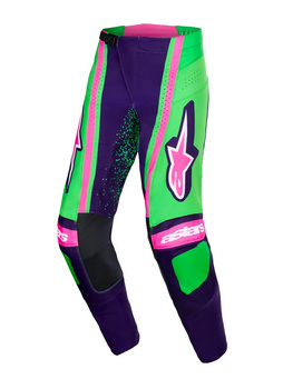 Spodnie Alpinestars Techstar Nomur purple/green/pink