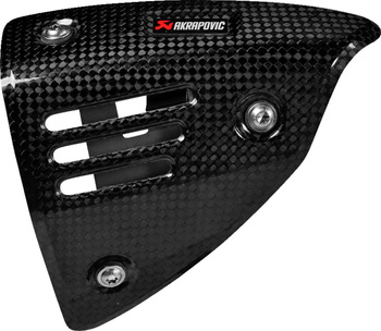 Osłona termiczna wydechu Akrapovic Heat Shields Carbon Fiber P-HSIT125SO1