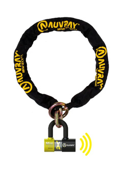 Zestaw Łańcuch z kłódką Auvray X-Trem Chain Alarm 120cm