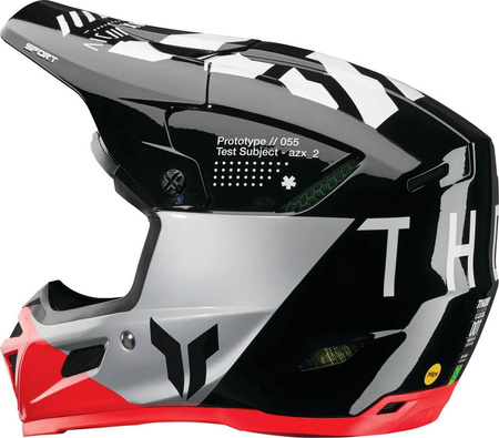 Kask Thor Reflex Sport MIPS Strike black/red