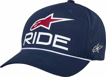 Czapka z daszkiem Alpinestars Ride Comp Curved Bill Snap navy/wht