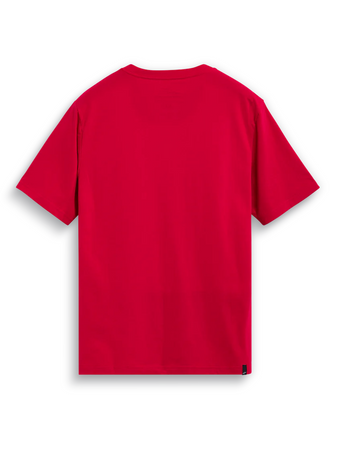 Koszulka T-Shirt Alpinestars Elliptic CSF red