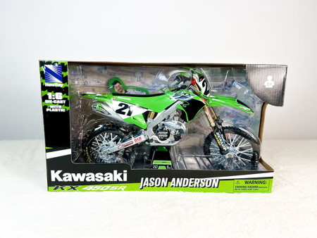 Model motocykla Kawaski KX 450 SR Jason Anderson #21 1:6 New Ray