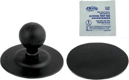 Przylepna elastyczna głowica obrotowa o średnicy 2.5 cala Ram Mounts