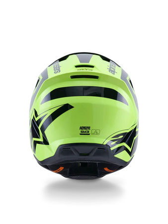 Kask Alpinestars S-M3 Heat yellow/black