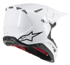 Kask Alpinestars SM10 Supertech M10 Solid white