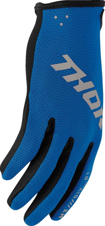 Rękawice Thor Junior Ridemode Static blue