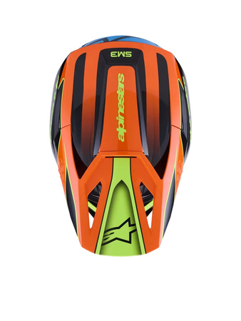Kask Alpinestars S-M3 Fray black/orange/yel