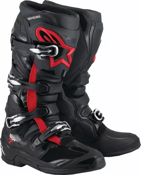 Buty Alpinestars Tech 7 black/red fluo