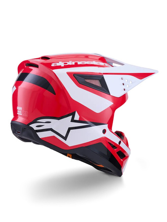 Kask Alpinestars S-M3 Heat red/white