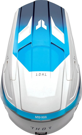 Kask Juniorski Thor Fleet Storm navy/white