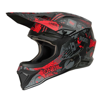 Kask O'Neal 1SRS Vibrant black/red matt