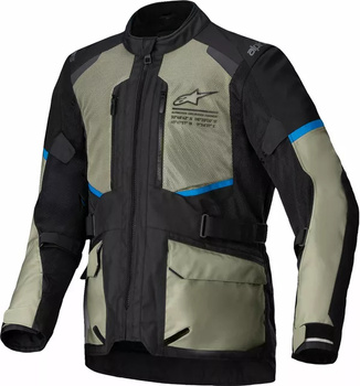 Kurtka tekstylna Alpinestars Andes Air Drystar black/gray/blue