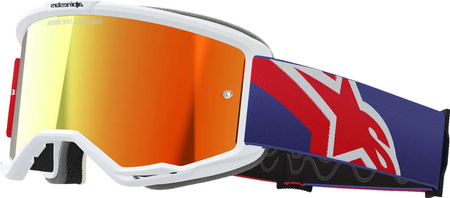 Gogle Alpinestars Vision 5 Corp red/purp mirror