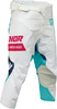 Spodnie juniorskie Thor Launchmode Bleach white/aqua
