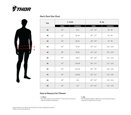 Spodnie Thor Sportmode Rogue white/orange